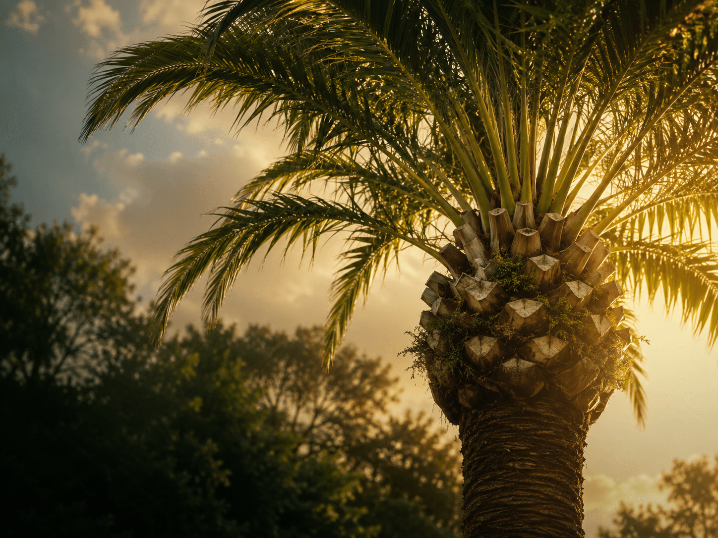 Palm Tree Pruning